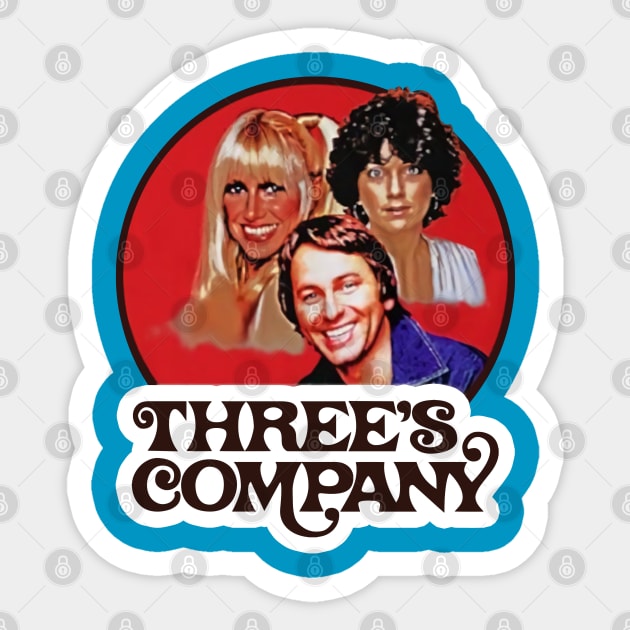 television sitcom vintage 80s 70s Sticker by  ABHDArts